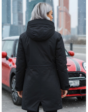 Женская зимняя парка с капюшоном для активного образа жизни.