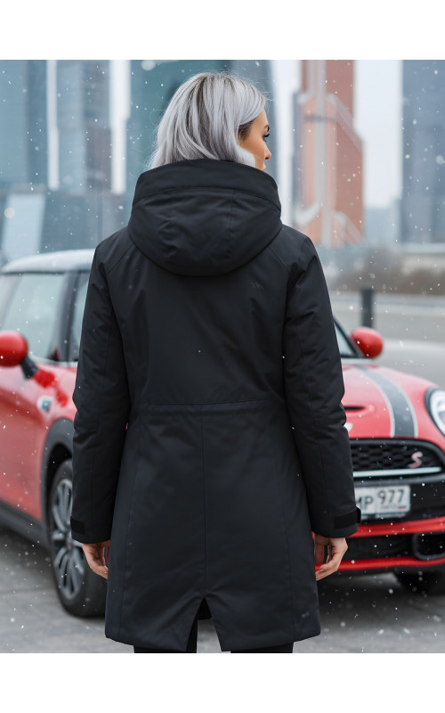 Женская зимняя парка с капюшоном для активного образа жизни.