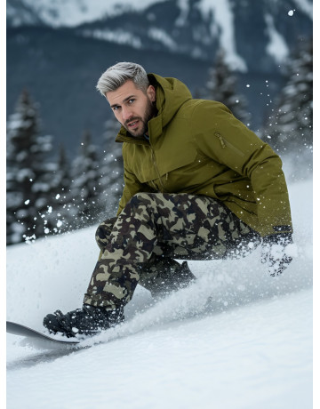 Мужской горнолыжный костюм MTFORCE для зимы: комфорт и защита.