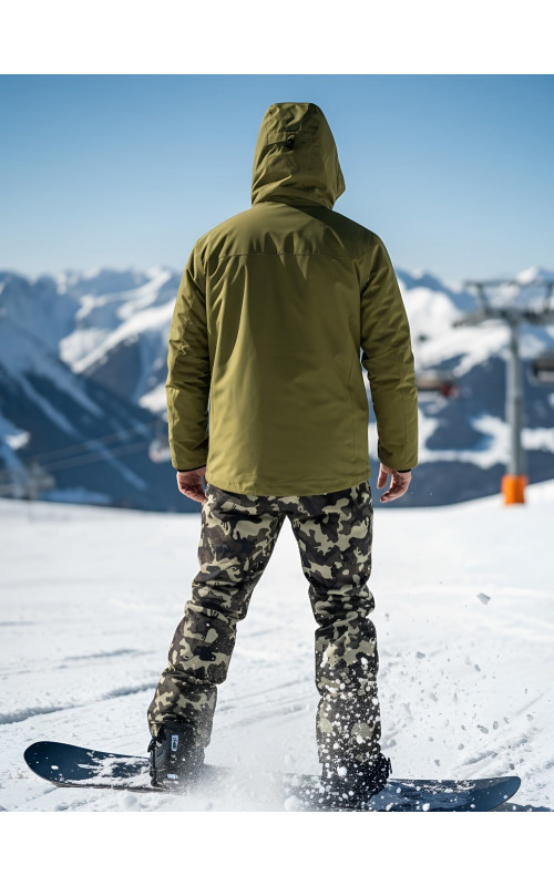 Мужской горнолыжный костюм MTFORCE для зимы: комфорт и защита.