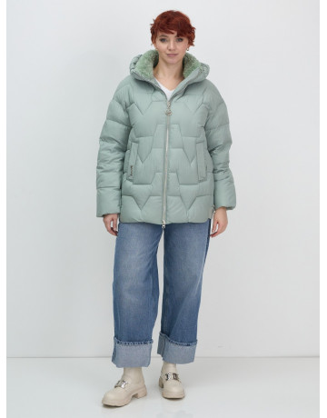 Женский пуховик с искусственной овчиной: тепло и стиль зима 2025