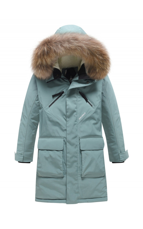 Парка для мальчика-подростка, ветро- и водонепроницаемая