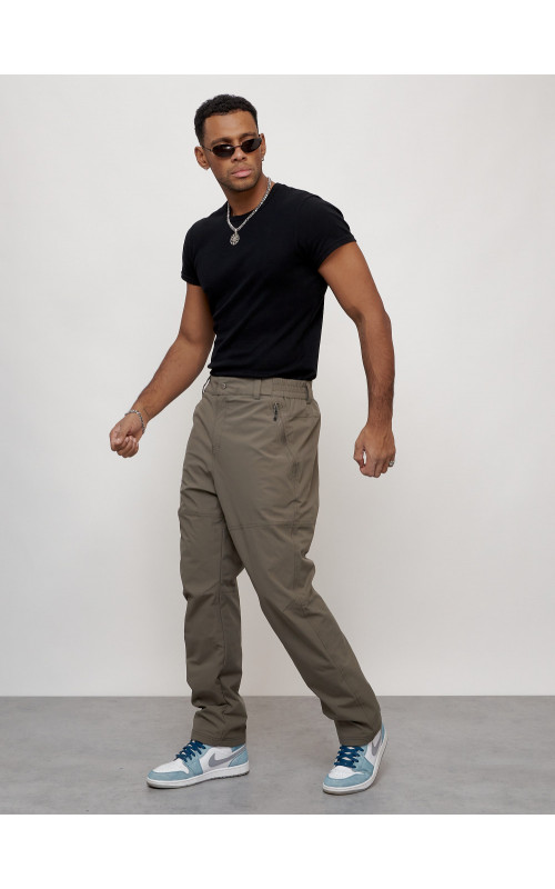 Мужские брюки с утеплителем флис