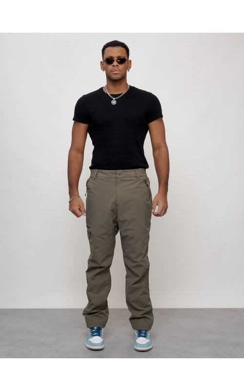 Мужские брюки с утеплителем флис