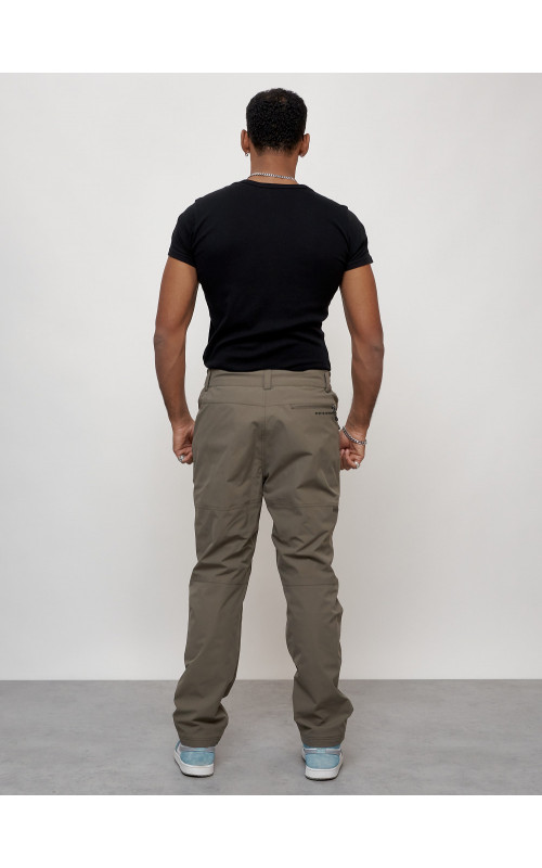 Мужские брюки с утеплителем флис