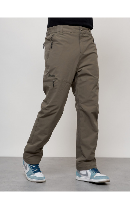 Мужские брюки с утеплителем флис