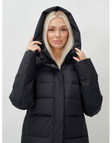 Длинный зимний пуховик для молодёжи