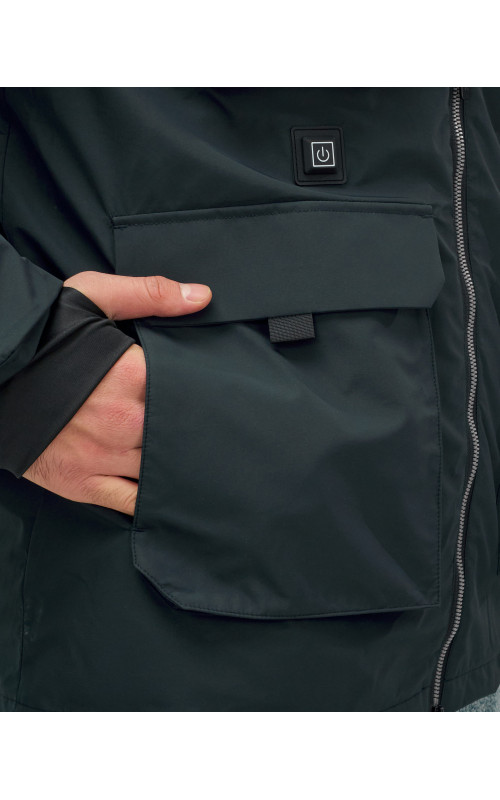 Трансформер-жилетка с подогревом для активного отдыха на природе