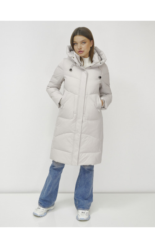 Зимний пуховик с утеплителем: стиль и комфорт.