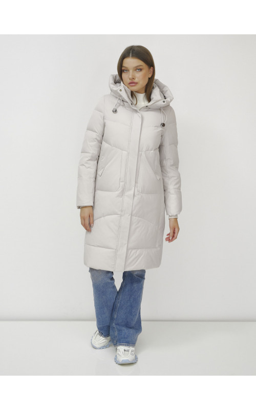 Зимний пуховик с утеплителем: стиль и комфорт.