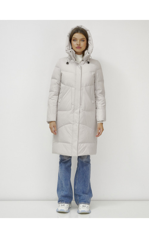 Зимний пуховик с утеплителем: стиль и комфорт.