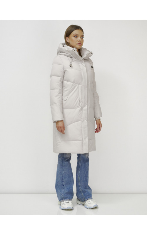 Зимний пуховик с утеплителем: стиль и комфорт.