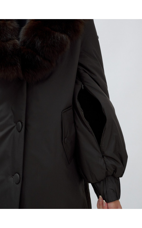 Женское зимнее пальто люкс класса: стиль и комфорт для любой погоды.