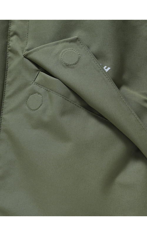 Зимняя парка для мальчика-подростка с мехом енота.