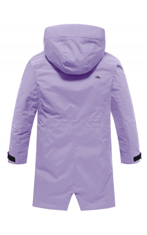 Зимняя женская парка с капюшоном для активного образа жизни.