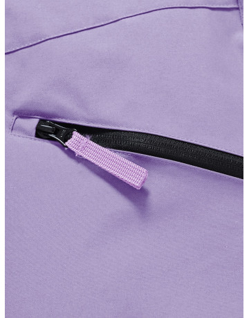 Зимняя женская парка с капюшоном для активного образа жизни.