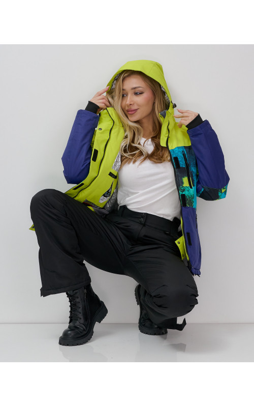 Куртка с полукомбинезоном для осени и зимы, размерный ряд 40–50.