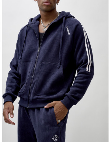 Мужской спортивный демисезонный костюм с начёсом.