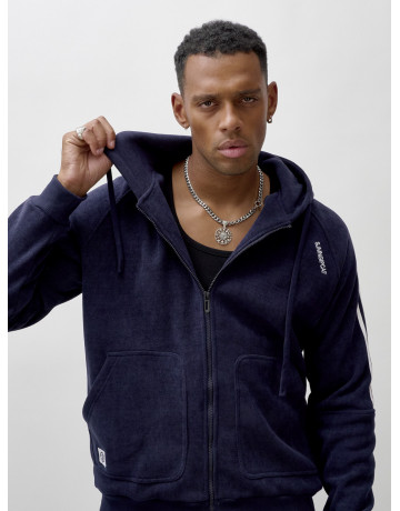 Мужской спортивный демисезонный костюм с начёсом.