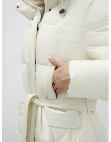 Длинный зимний пуховик для женщин