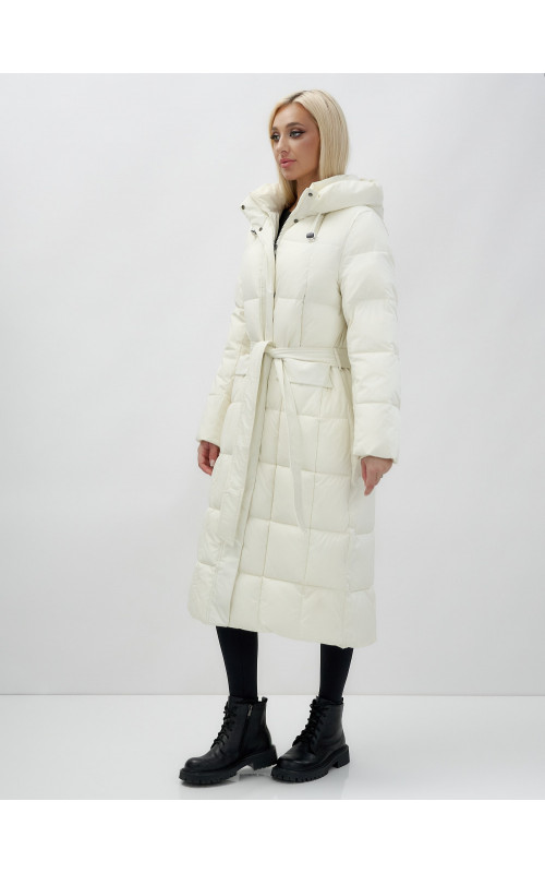 Длинный зимний пуховик для женщин