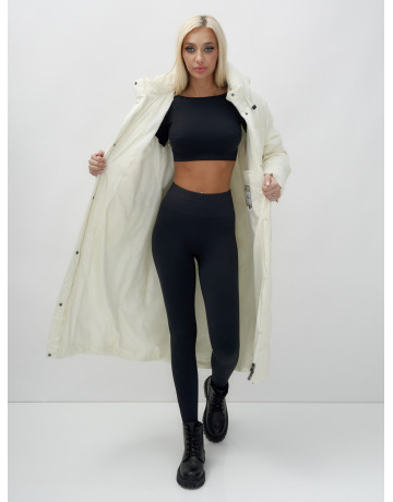 Длинный зимний пуховик для женщин