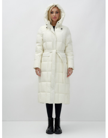 Длинный зимний пуховик для женщин