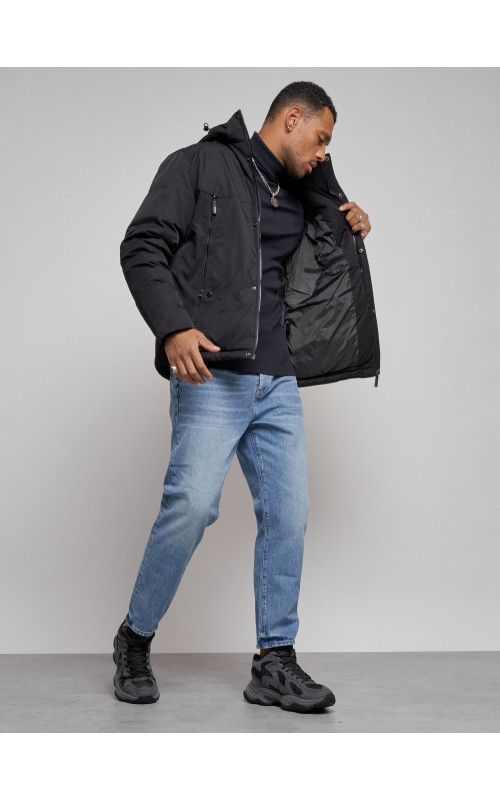 Спортивная зимняя куртка для больших размеров для активных мужчин.