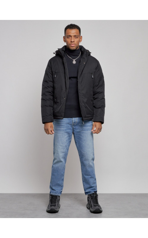 Спортивная зимняя куртка для больших размеров для активных мужчин.