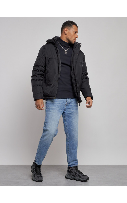 Спортивная зимняя куртка для больших размеров для активных мужчин.