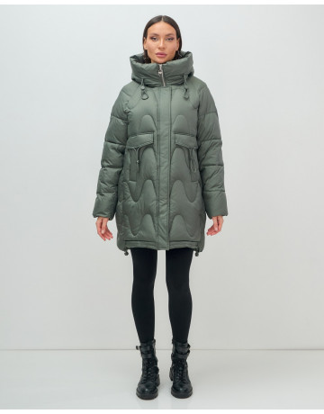 Женский зимний пуховик «Модный», тёплый и стильный.