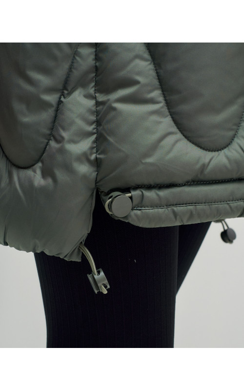 Женский зимний пуховик «Модный», тёплый и стильный.