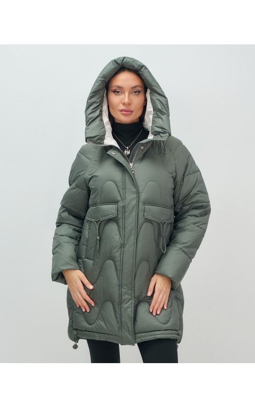 Женский зимний пуховик «Модный», тёплый и стильный.