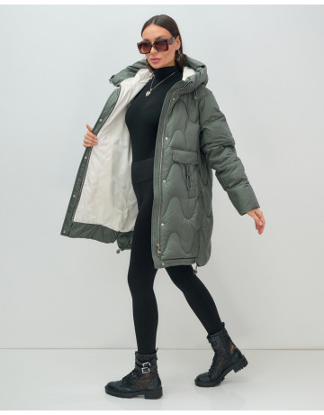 Женский зимний пуховик «Модный», тёплый и стильный.