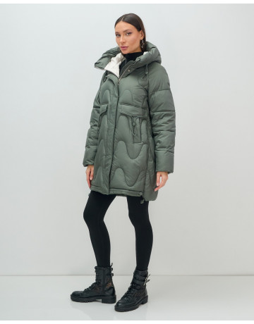 Женский зимний пуховик «Модный», тёплый и стильный.