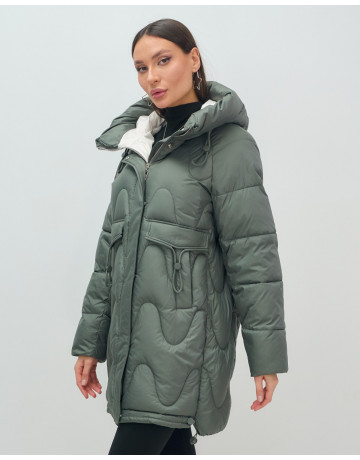 Женский зимний пуховик «Модный», тёплый и стильный.