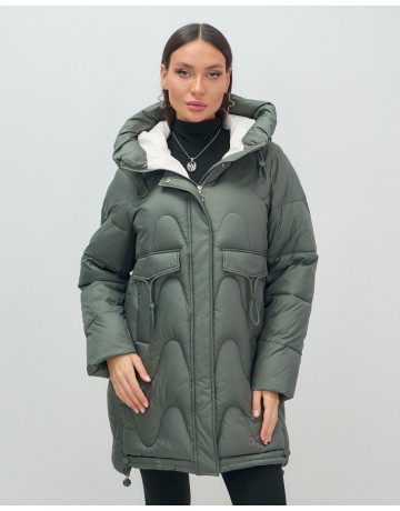 Женский зимний пуховик «Модный», тёплый и стильный.