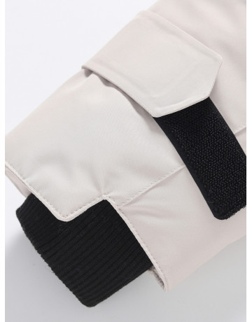 Парка для девочки-подростка, ветро- и водонепроницаемая