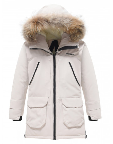 Парка для девочки-подростка, ветро- и водонепроницаемая