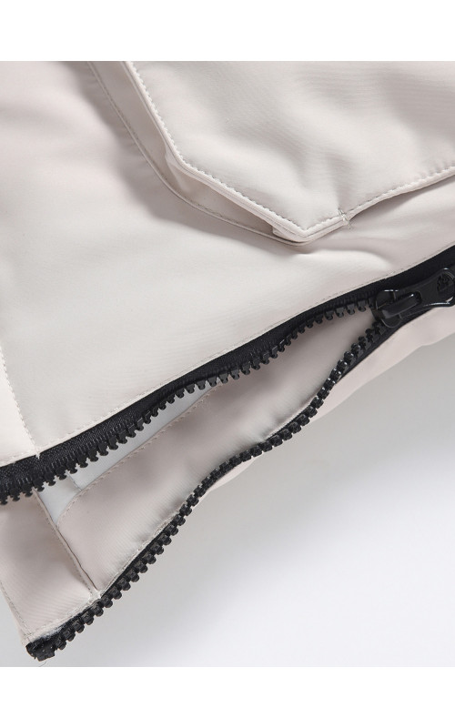 Парка для девочки-подростка, ветро- и водонепроницаемая