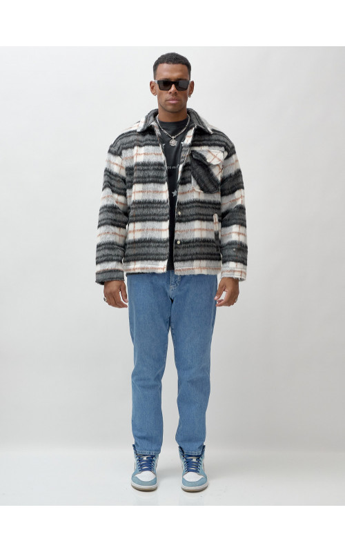 Ворсистая шерстяная рубашка для активного образа жизни.