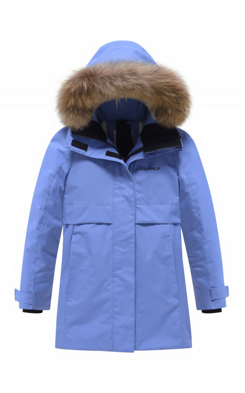 Зимняя парка для девочки-подростка, стильная и практичная.