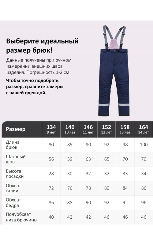 Зимний горнолыжный комплект для девочки.