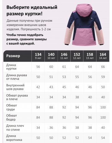 Зимний горнолыжный комплект для девочки.