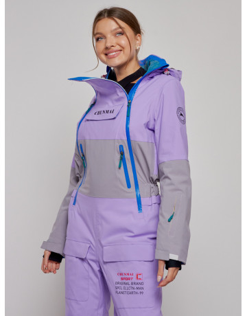 Зимний женский комбинезон для горнолыжного спорта