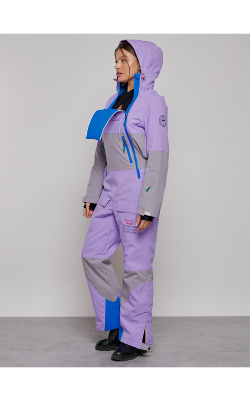 Зимний женский комбинезон для горнолыжного спорта