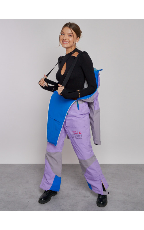 Зимний женский комбинезон для горнолыжного спорта