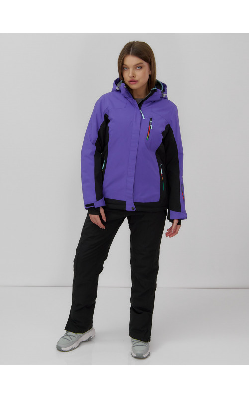 Женский зимний горнолыжный костюм для активного отдыха.