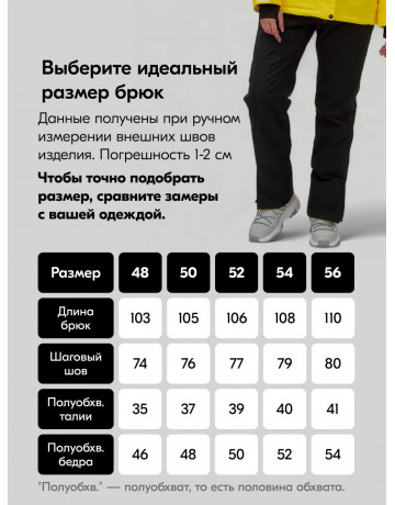 Женский горнолыжный костюм зимний жёлтый