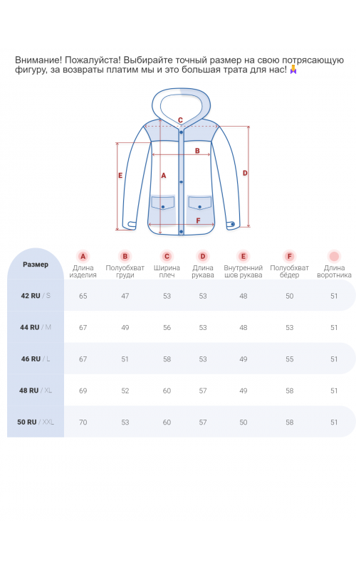 Женская горнолыжная куртка, цвет синий с принтом